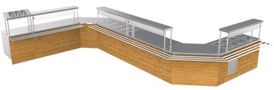 CASH DESK (FURNITURED)