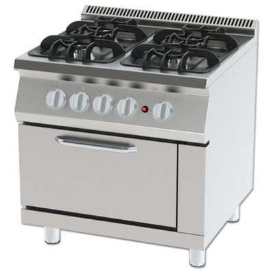 RANGE WITH OVEN WITH GAS