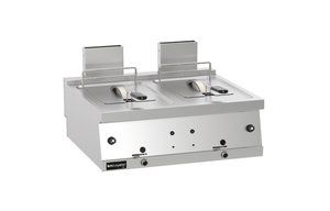 Two Wells Gas Fryer Top