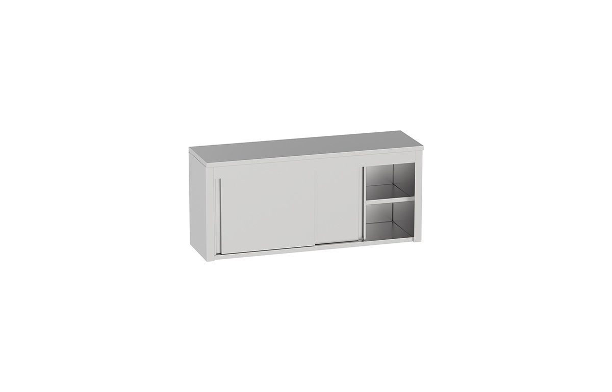 Wall Cabinet With Intermediate Shelf