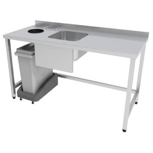 BAR SINK - WASTE AND DISH MODULE