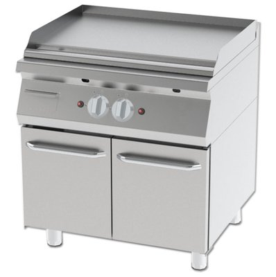 GRILL SMOOTH WITH CUPBOARD WITH GAS