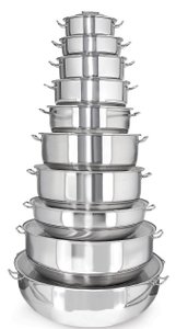 WIDE POT WITH LID