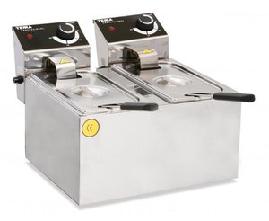 SINGLE AND DOUBLE BASKET FRYER