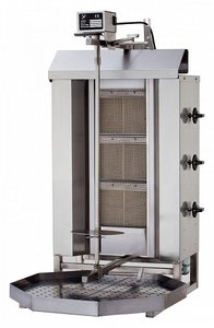 DONER GRILL WITH TOP MOTOR, GAS