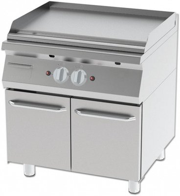GRILL SMOOTH WITH CUPBOARD WITH GAS