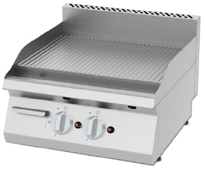GRILL RIBBED WITH GAS