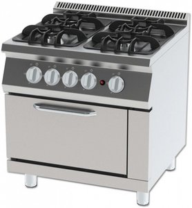 RANGE WITH OVEN WITH GAS