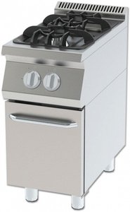 COOKER WITH CUPBOARD WITH GAS