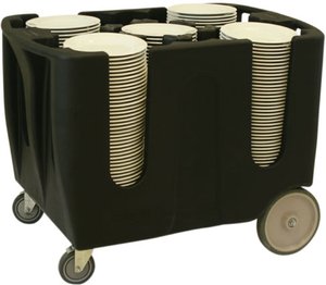 PLATE TROLLEY ADJUSTABLE WITH 6 SECTION
