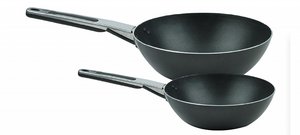 TEFLON WOK PAN (ALUMINIUM)