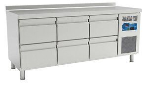 COUNTER TYPE REFRIGERATORS WITH DRAWERS