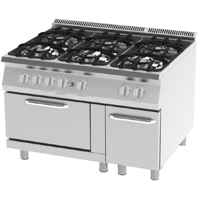 RANGE WITH OVEN WITH GAS