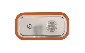 GN CONTAINER LID WITH SILICON FRAME